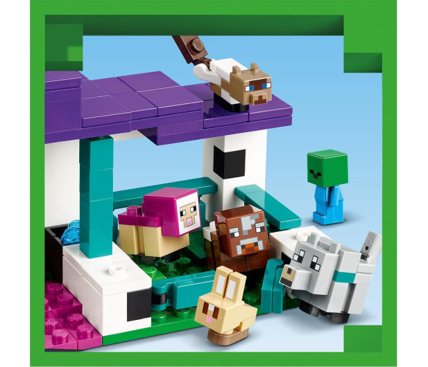 LEGO Minecraft 21253 Rezerwat zwierząt - 1202544 - zdjęcie 8